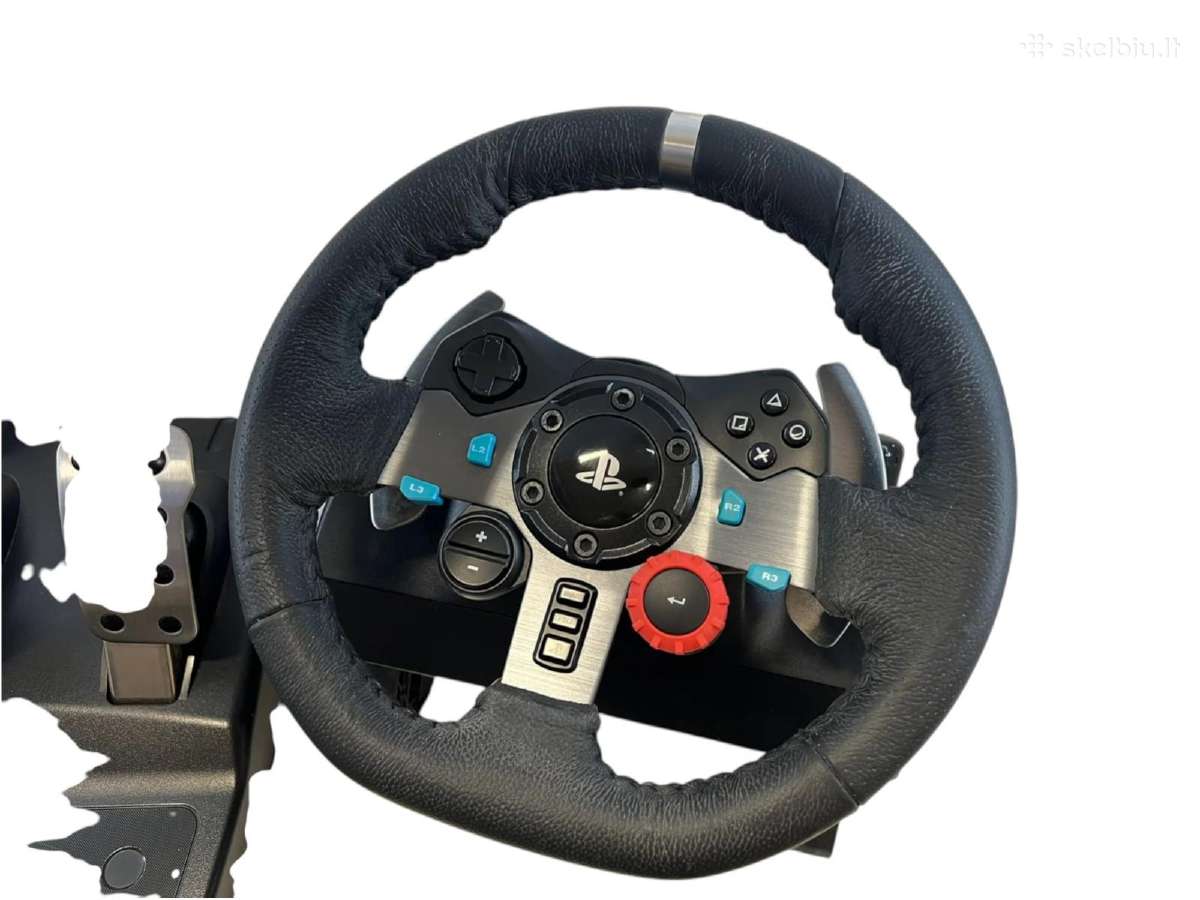 Logitech G29 žaidimų vairas ir pedalai + 3 mėn. ga - nuotraukos Nr. 3