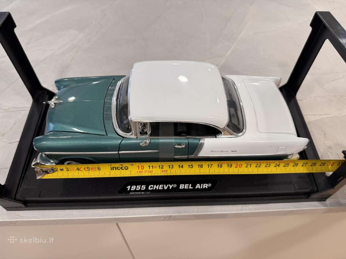 Kolekciniai Modeliukai - Chevy Bel Air 1955 - nuotraukos Nr. 12
