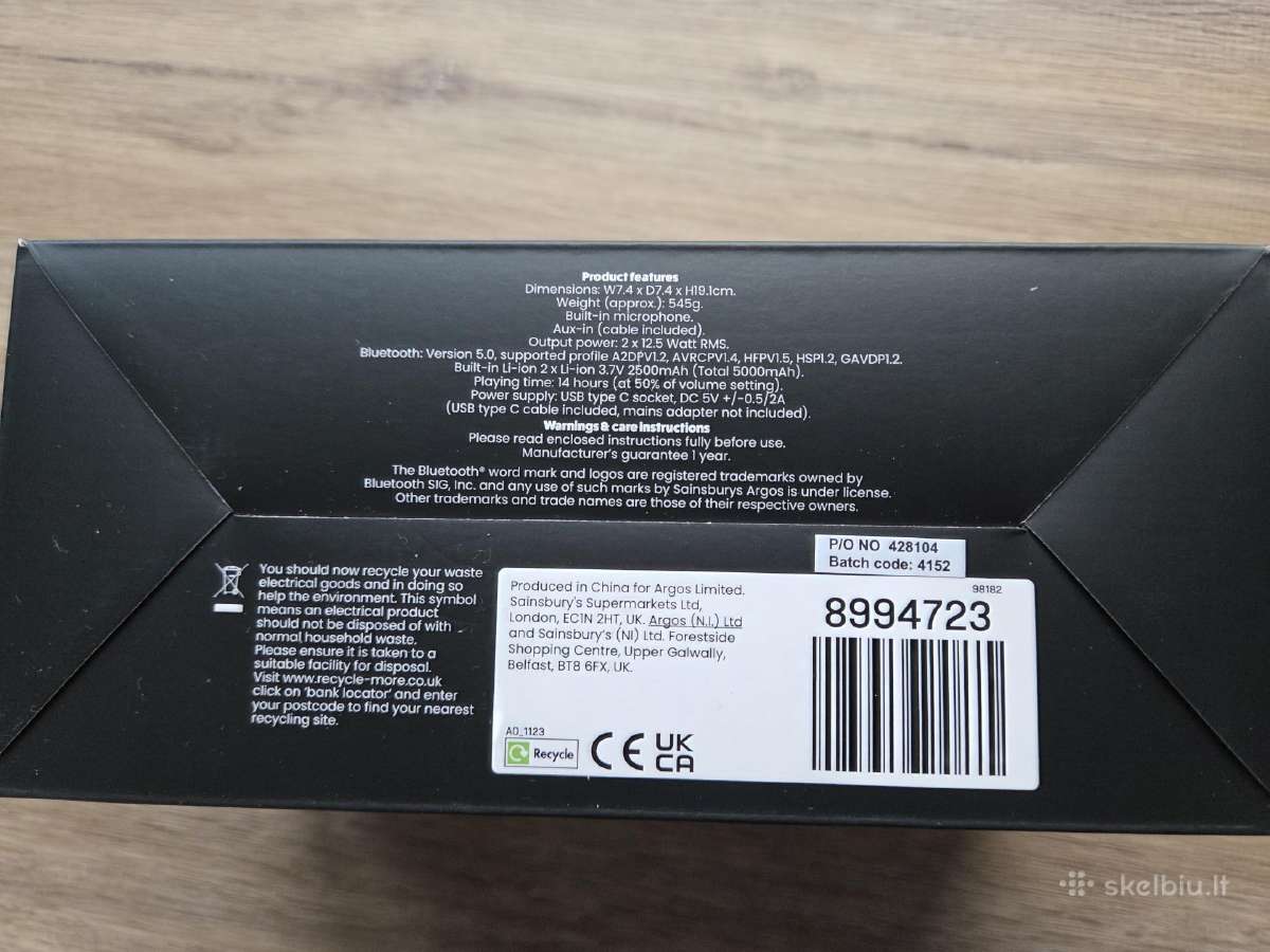 Bose Soundlink Flex / Marshall / Sony kolonėlės - nuotraukos Nr. 5