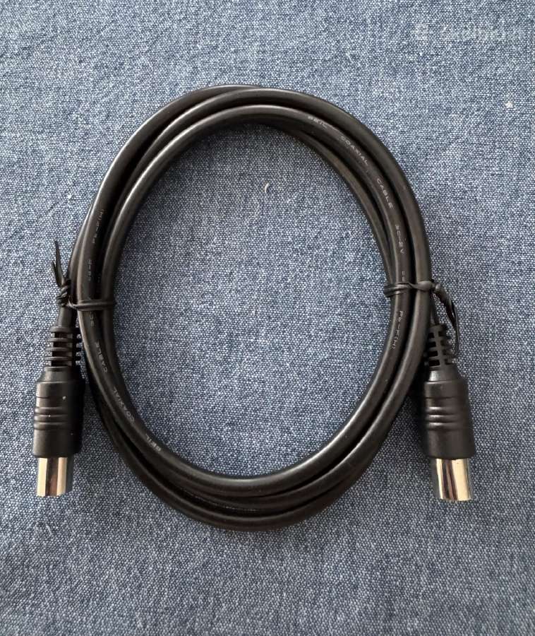 Rf laidas/ kabelis TV/ radijo antenai