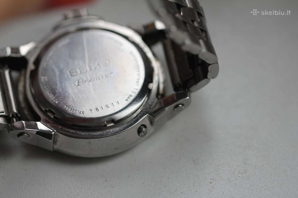 Seiko Premier Kinetic Direct Drive Watch - nuotraukos Nr. 8