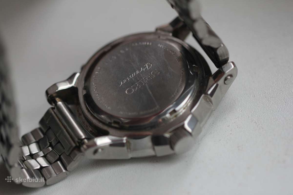 Seiko Premier Kinetic Direct Drive Watch - nuotraukos Nr. 10