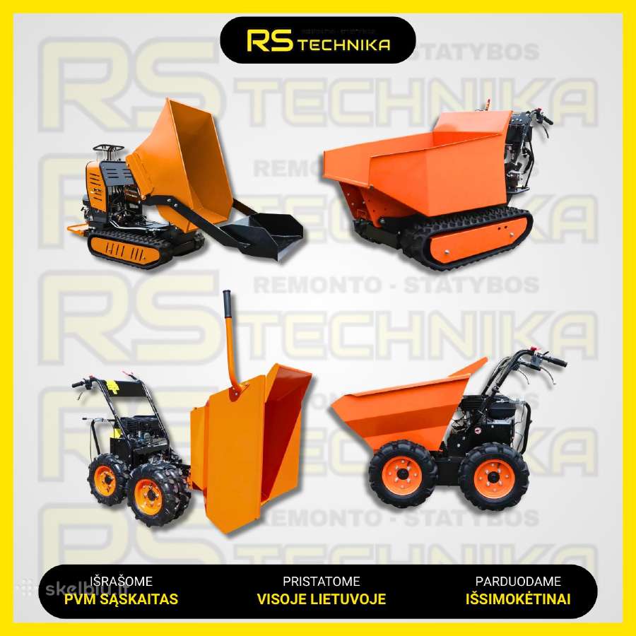 Motoriniai karučiai | RS Technika