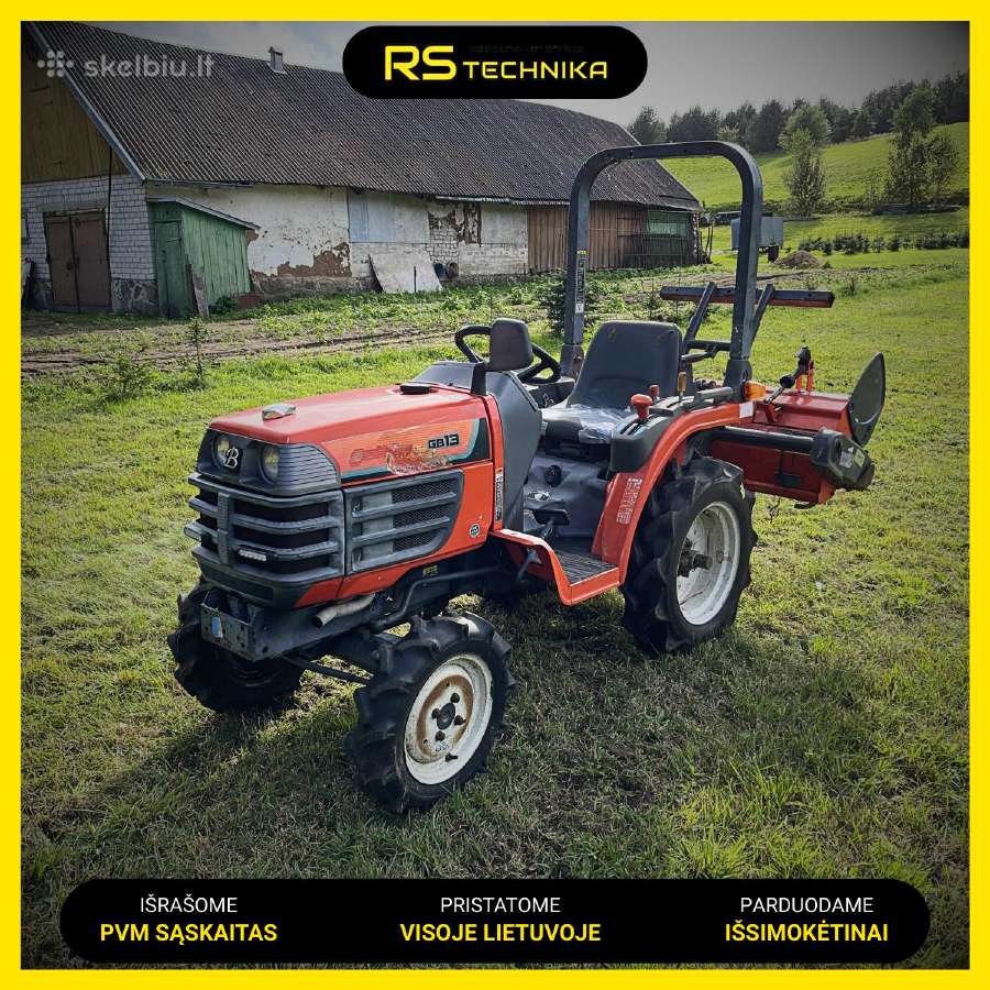 Mini traktorius KUBOTA GB13D