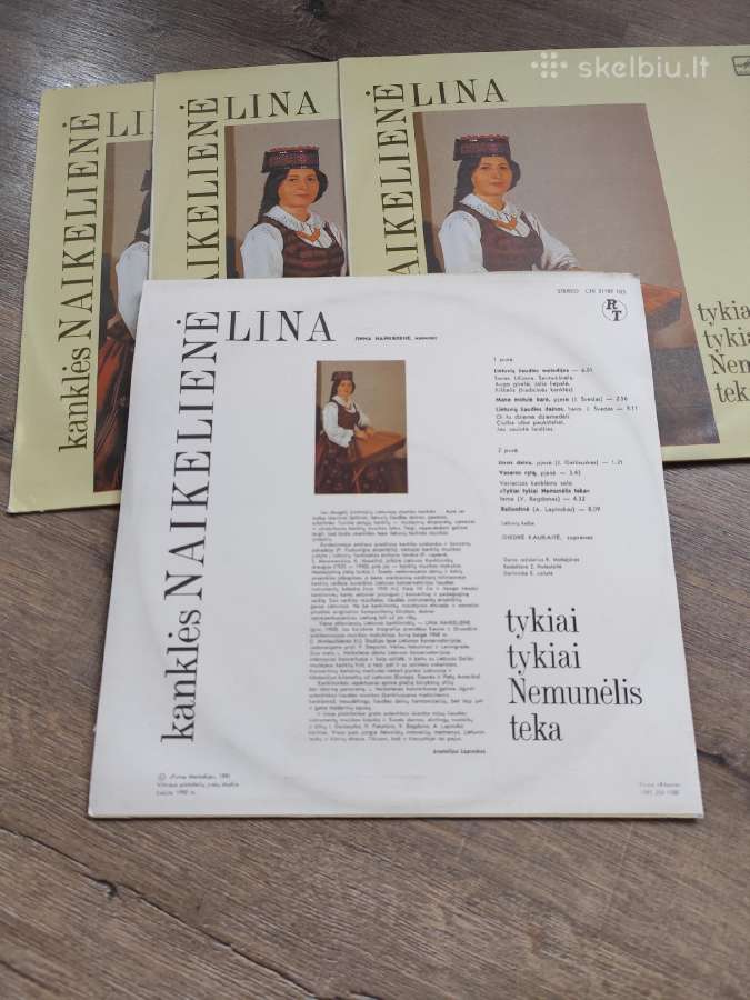 Vinilinės plokštelės - nuotraukos Nr. 3