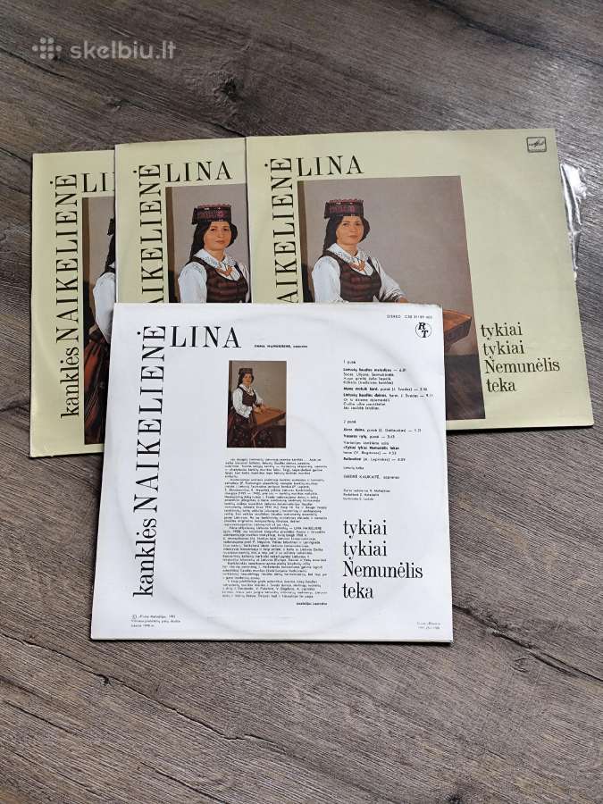 Vinilinės plokštelės - nuotraukos Nr. 5