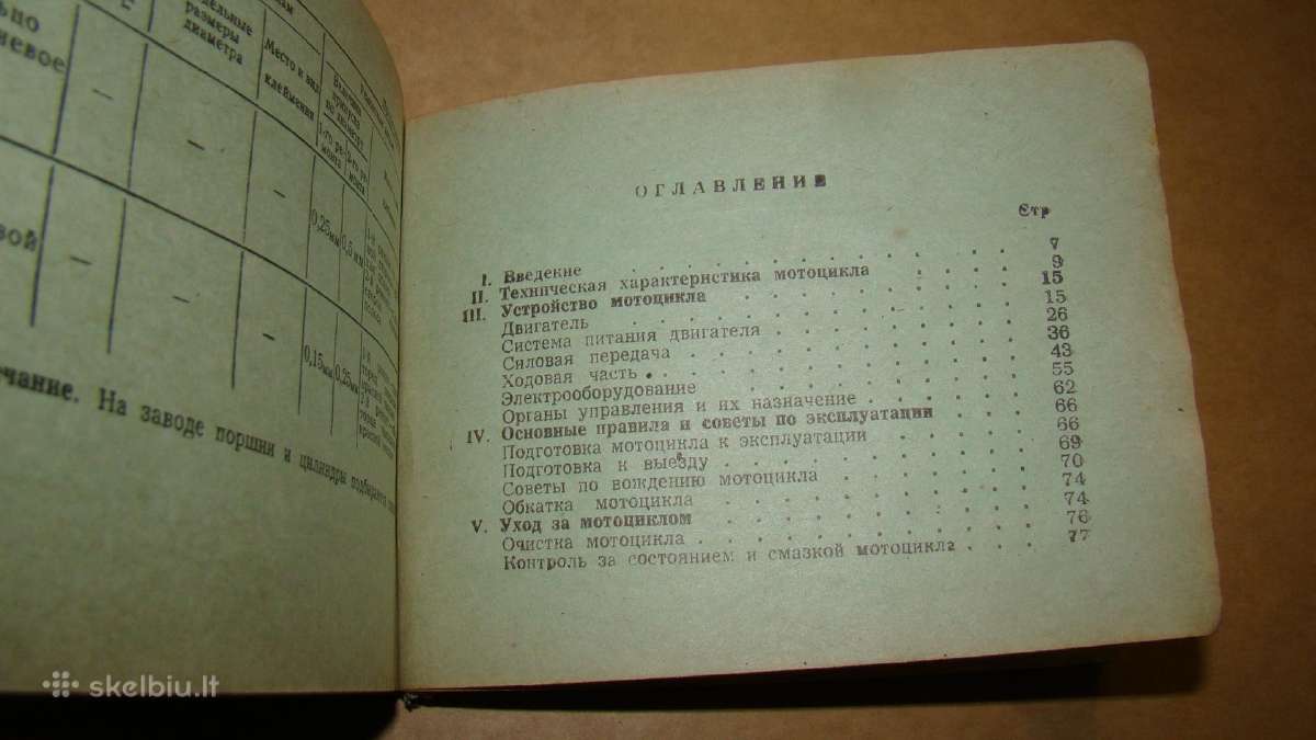 Motociklo Kavrovets-175b instrukcijos - nuotraukos Nr. 16
