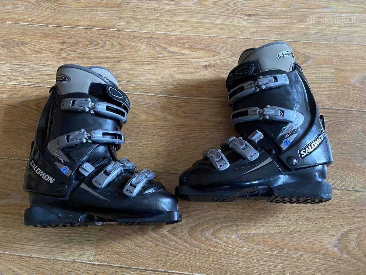 Puikios būklės Salomon slidinėjimo batai 39-40 d. - nuotraukos Nr. 2