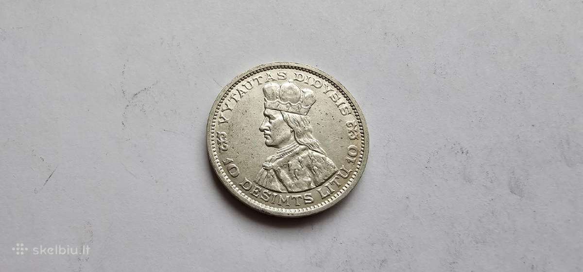 1936 10 litu Vytautas