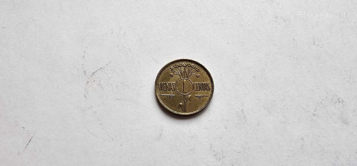 1925 1 centas