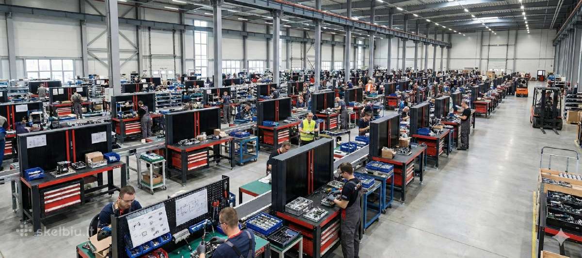Darbastalis su spintelėmis Yato Industry - nuotraukos Nr. 8