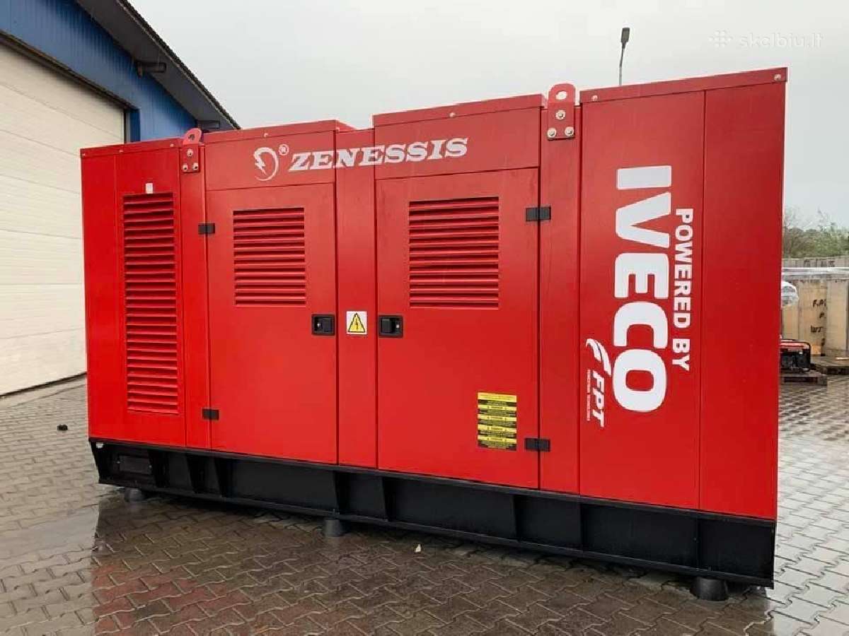 Iveco dyzelinis elektros generatorius 40 kw, 400 V - nuotraukos Nr. 3