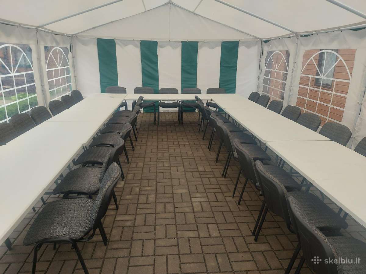 Šventinės Pvc palapinės ir lauko baldai - nuotraukos Nr. 30