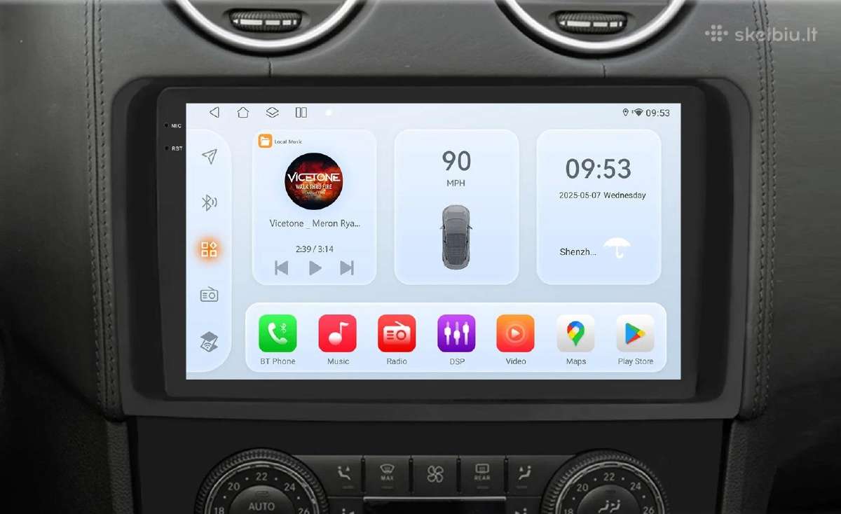 Mercedes-benz Ml Gl W164 X164 2005–2012android - nuotraukos Nr. 4