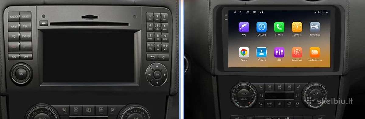 Mercedes-benz Ml Gl W164 X164 2005–2012android - nuotraukos Nr. 3
