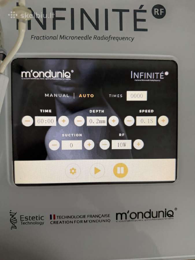 Mikroadatinės Rf terapijos aparatas Monduniq - nuotraukos Nr. 5