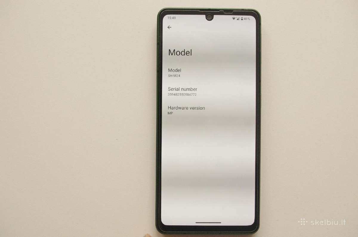 Sharp Aquos sense7 - nuotraukos Nr. 6