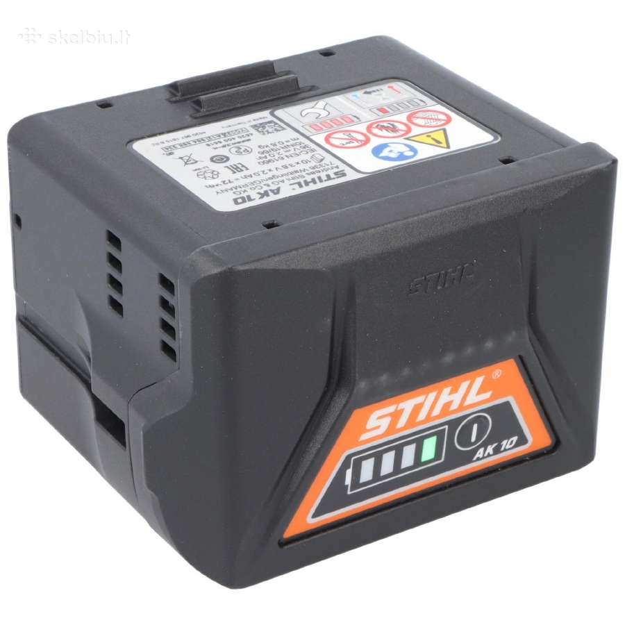 Stihl Ak10 ir ak20 Naujos baterijos