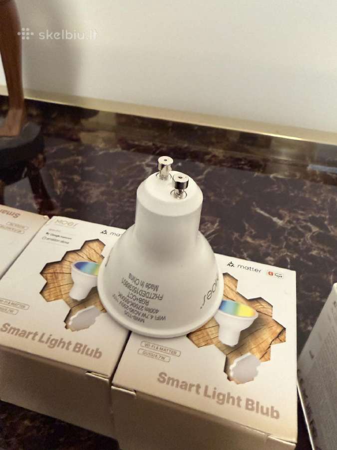 Moes Smart LED lemputes- Matter WiFi