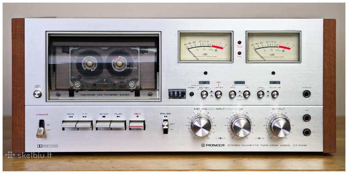 Kasetine deka Pioneer Ct-f9191; Nakamichi Mr-1 - nuotraukos Nr. 2