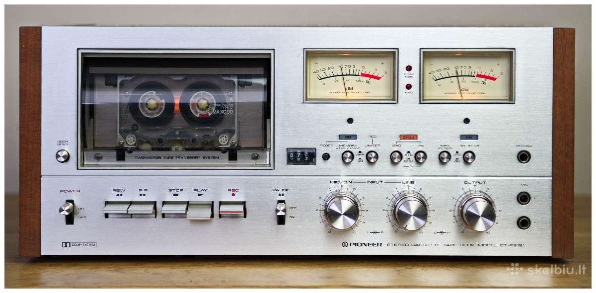 Kasetine deka Pioneer Ct-f9191; Nakamichi Mr-1 - nuotraukos Nr. 3