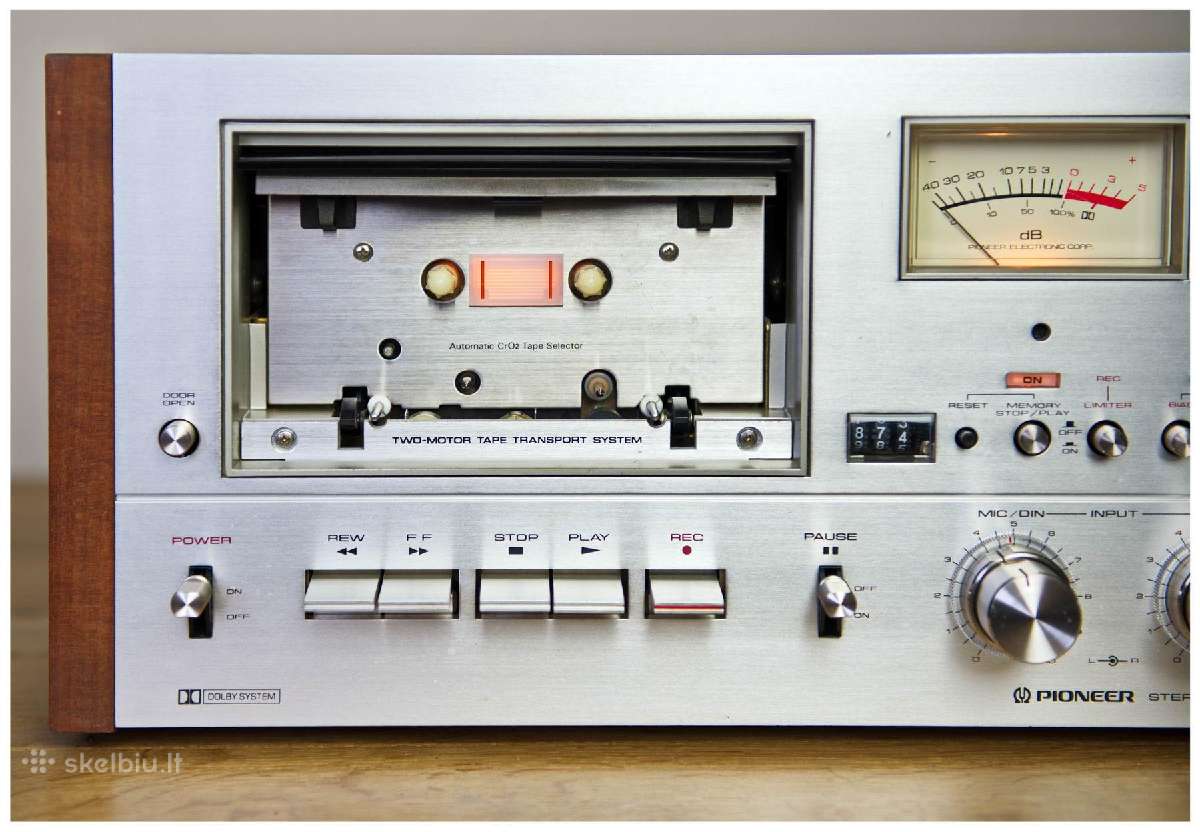Kasetine deka Pioneer Ct-f9191; Nakamichi Mr-1 - nuotraukos Nr. 4