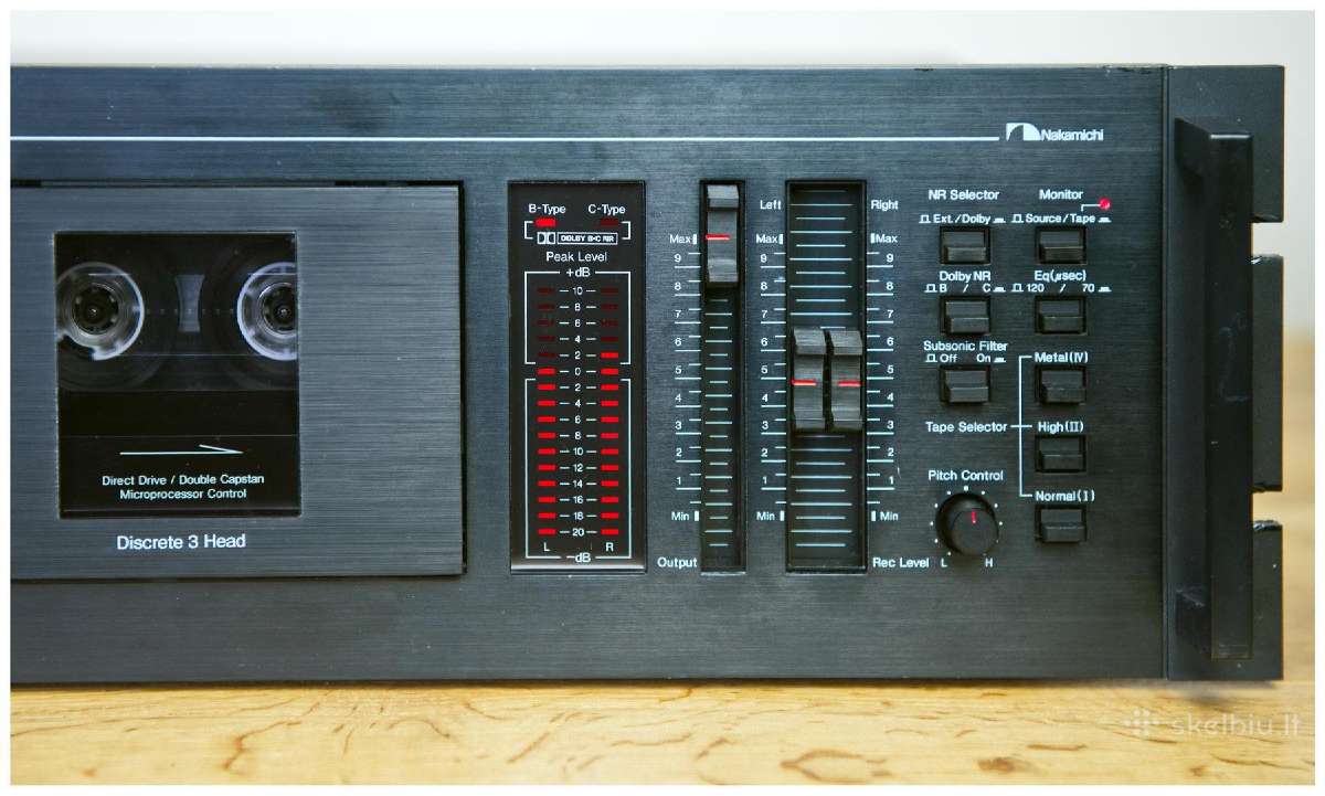 Kasetine deka Pioneer Ct-f9191; Nakamichi Mr-1 - nuotraukos Nr. 15