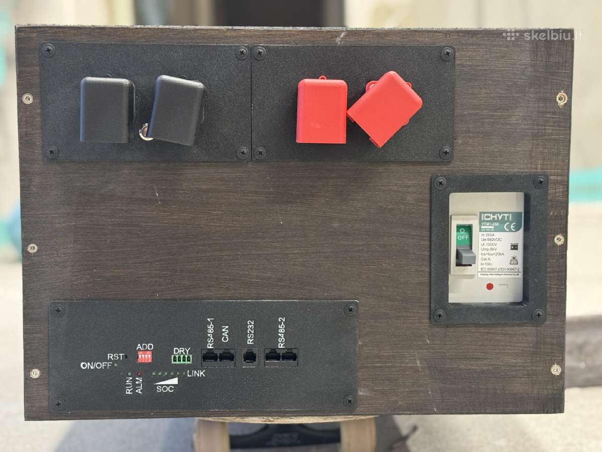 Parduodamas 16 x 315ah Lifepo4, 16.7 kw/h talpos - nuotraukos Nr. 2