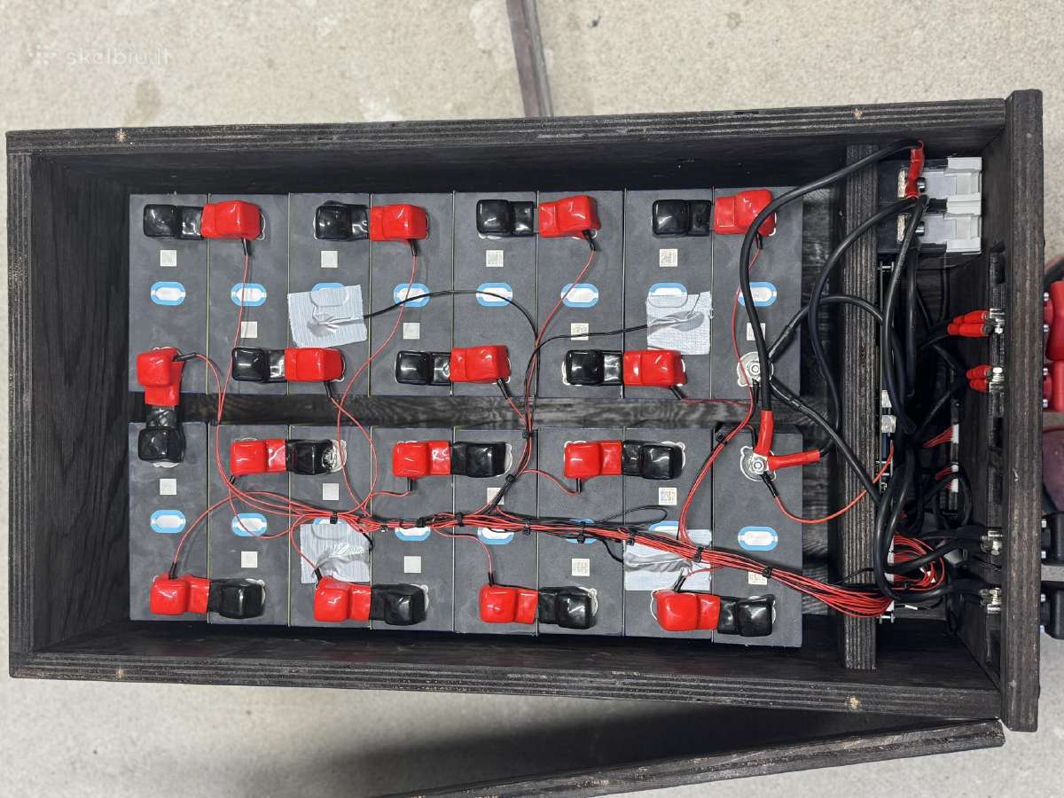 Parduodamas 16 x 315ah Lifepo4, 16.7 kw/h talpos - nuotraukos Nr. 4