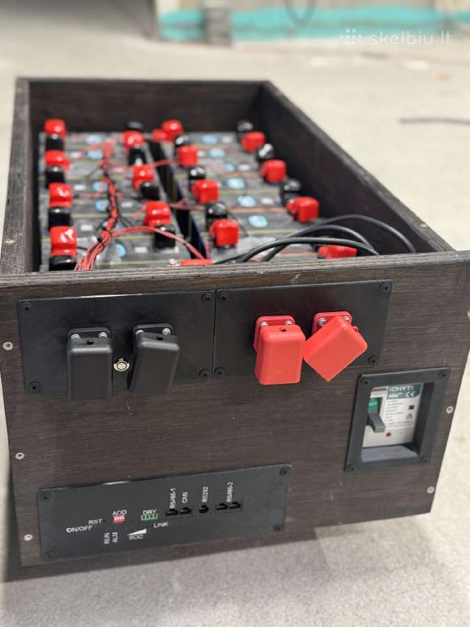 Parduodamas 16 x 315ah Lifepo4, 16.7 kw/h talpos