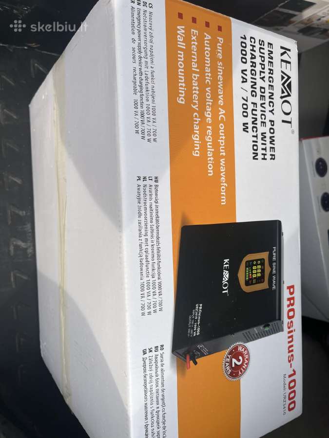 Naujas Kemot Prosinus 1000 Ups inverteris