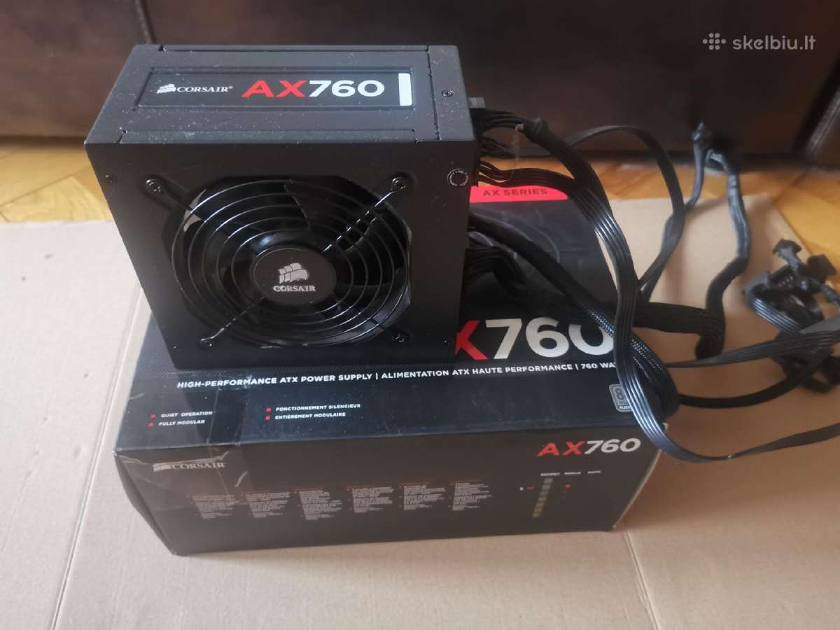 Corsair Ax 760 Platinum - nuotraukos Nr. 6