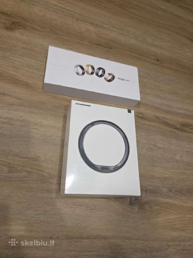 Ringconn Gen 2 Smart Ring Silver Size 12 išmanus