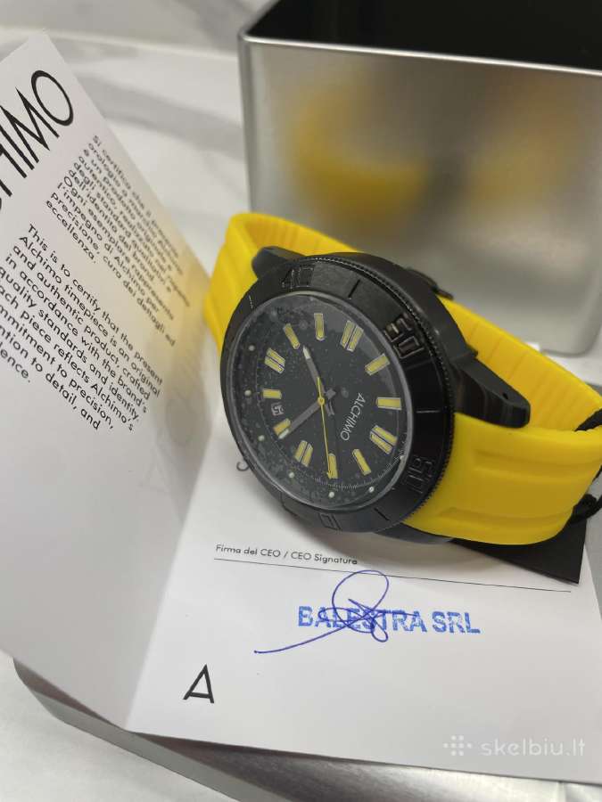 Laikrodis Alchimo Volante 46 mm kvarcas - nuotraukos Nr. 5