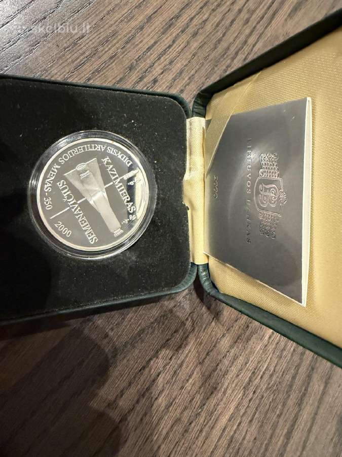 50 litų moneta, skirta Kazimiero Semenavičiaus