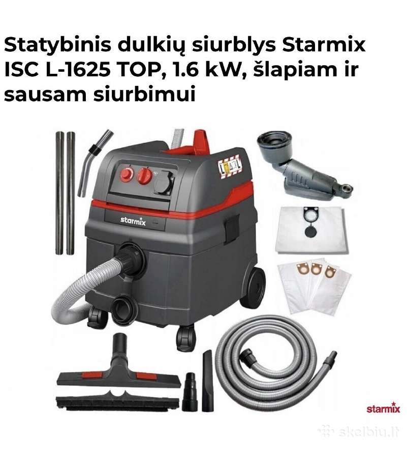 Starmix dulkiu siurblio filtrai - nuotraukos Nr. 9