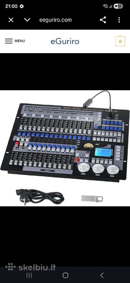 King Kong 1024 moving light controller