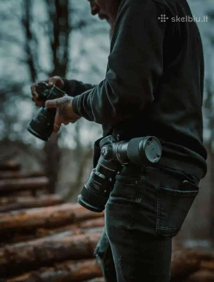 Frii Trilens - objektyvų laikiklis Nikon F