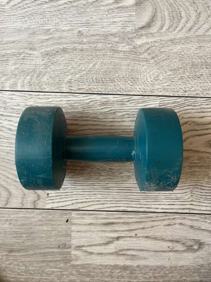 2 kg plasmase denktas hantelis - nuotraukos Nr. 2