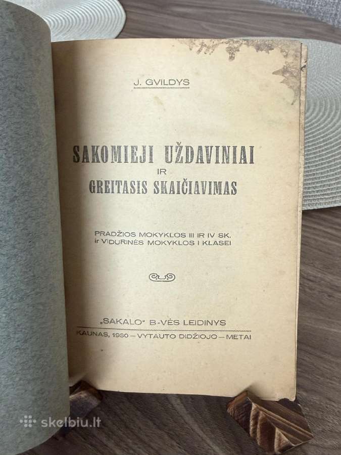 Sakomieji uždaviniai ir greitasis skaičiavimas1930 - nuotraukos Nr. 2