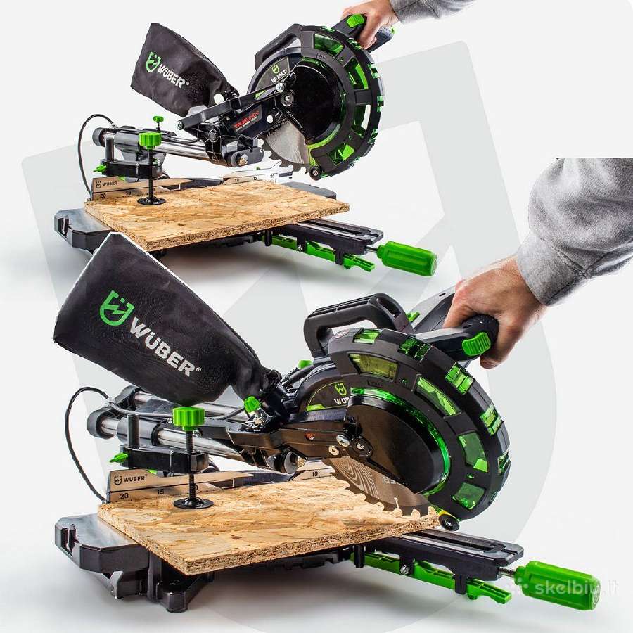 Skersinio pjovimo pjūklas Wuber W33740, 1700 W - nuotraukos Nr. 6