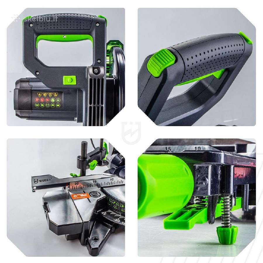 Skersinio pjovimo pjūklas Wuber W33740, 1700 W - nuotraukos Nr. 10