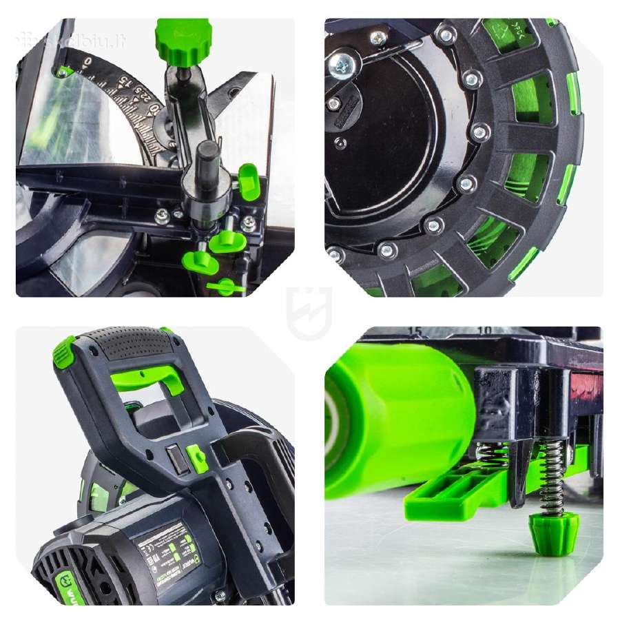 Skersinio pjovimo pjūklas Wuber W33740, 1700 W - nuotraukos Nr. 19