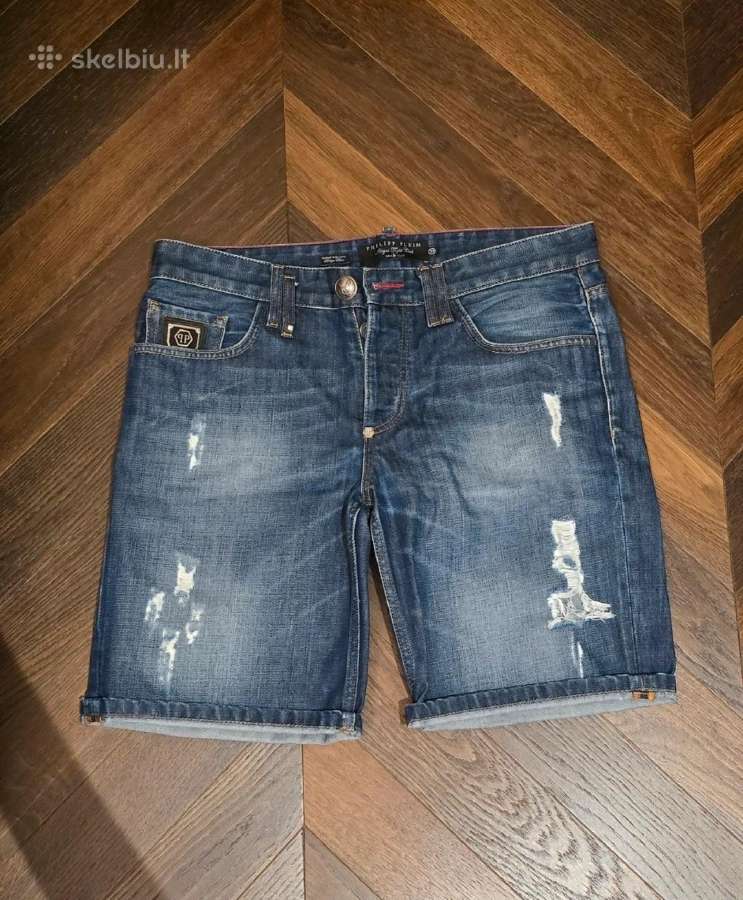 Philipp Plein džinsiniai šortai