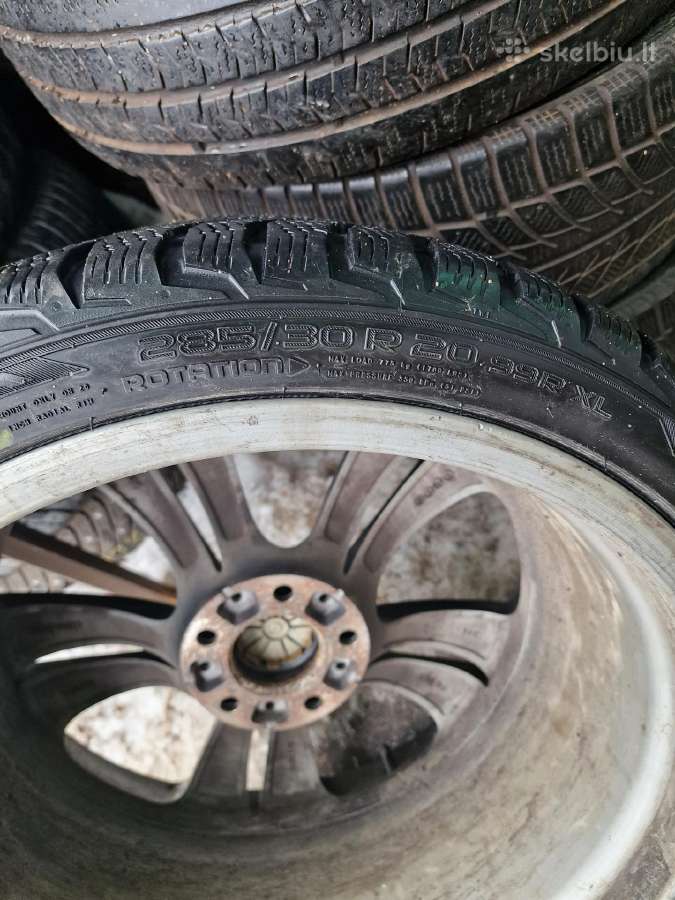 Parduodu padangas 285/30 R20 Nokian Hakkapelitta 2 - nuotraukos Nr. 11