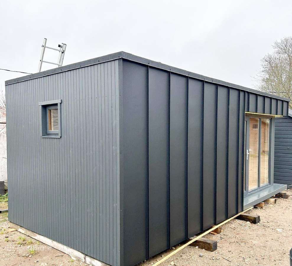 Moderni karkasinė pirtis 3,10m x 6,80m - nuotraukos Nr. 3