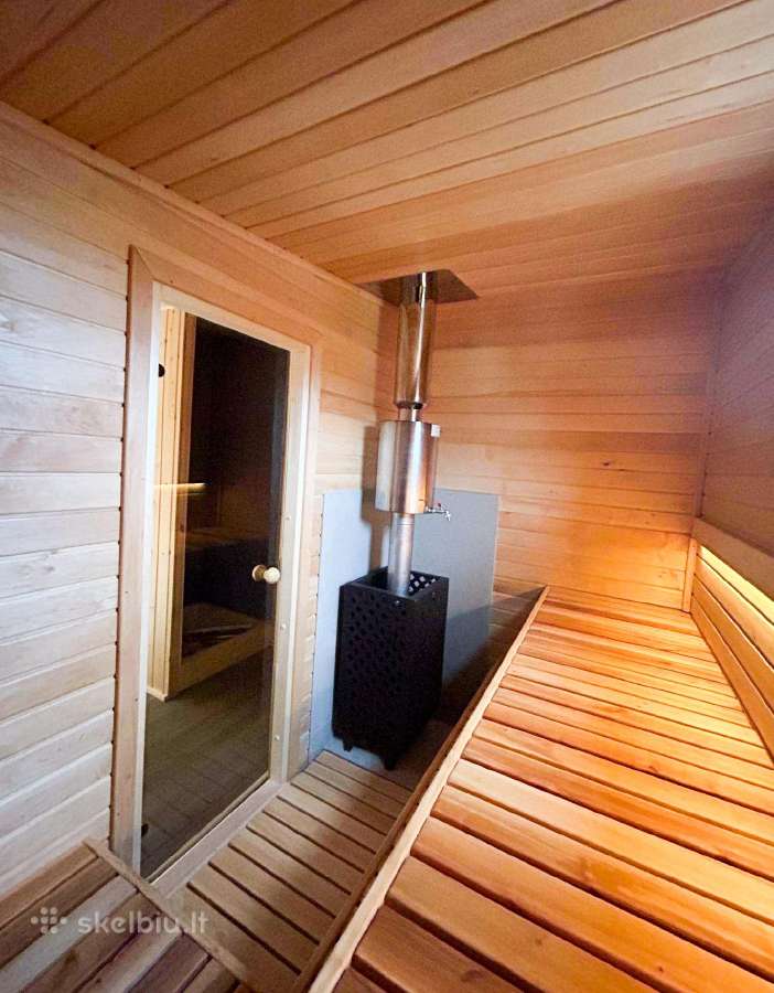 Moderni karkasinė pirtis 3,10m x 6,80m - nuotraukos Nr. 10