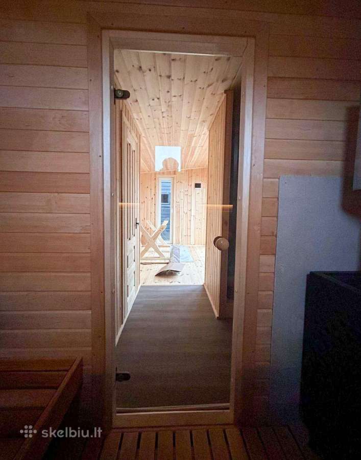 Moderni karkasinė pirtis 3,10m x 6,80m - nuotraukos Nr. 12