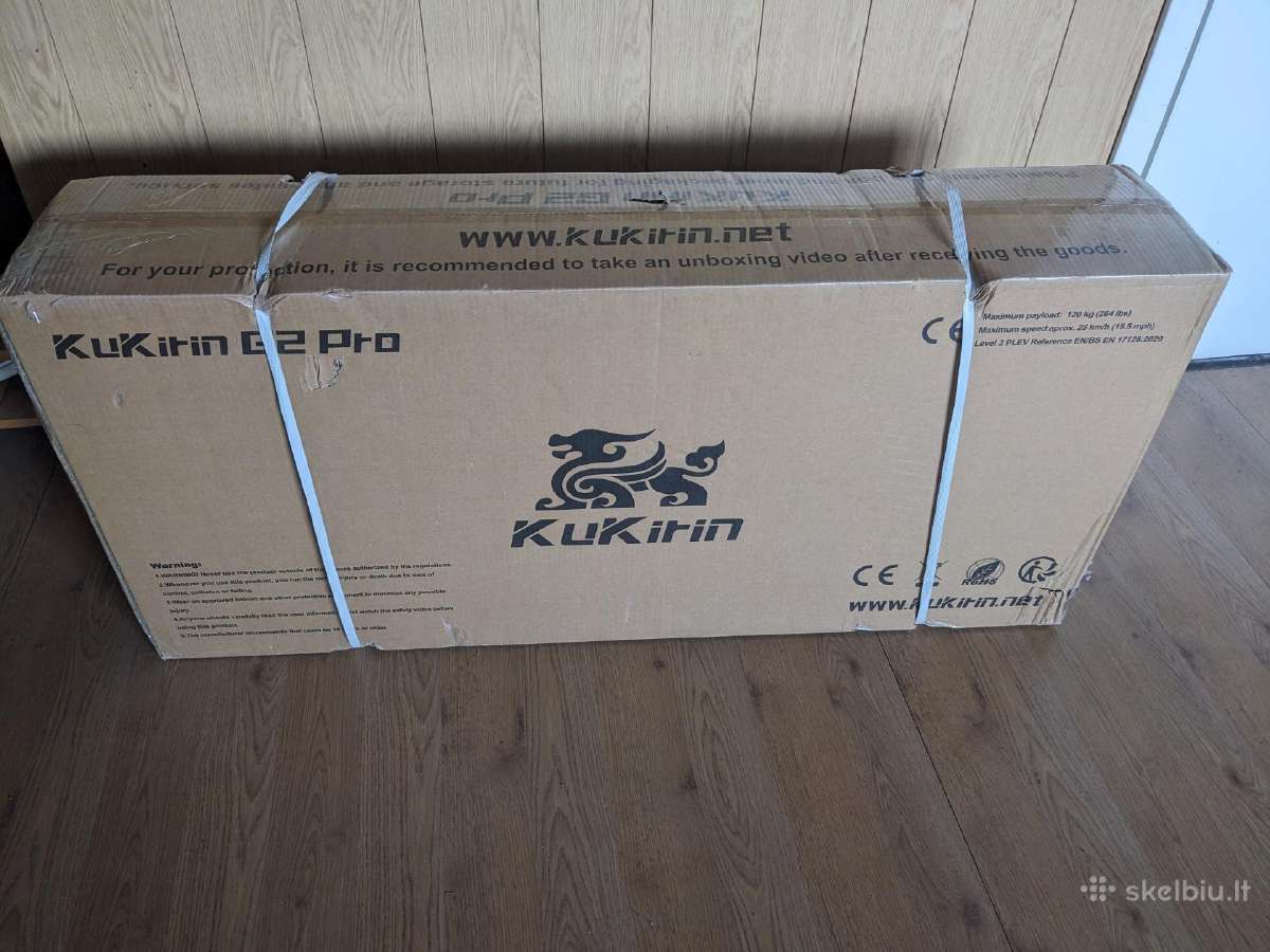 Kukirin g2 pro paspirtukas. Naujas! - nuotraukos Nr. 2