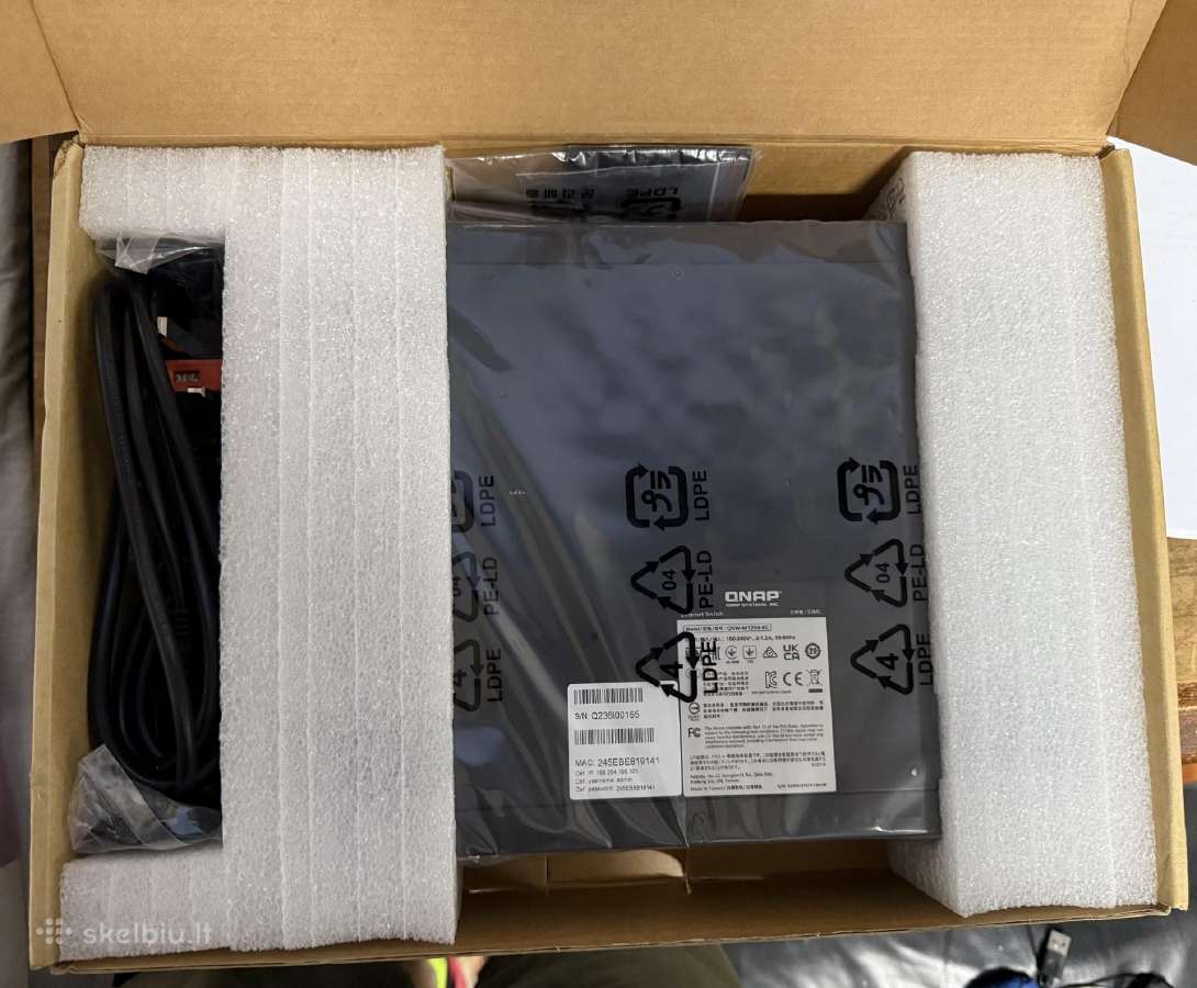 Qnap Qsw-m1208-8c. - nuotraukos Nr. 3